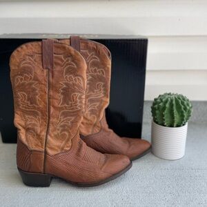 Dan Post Brown Western Boots
